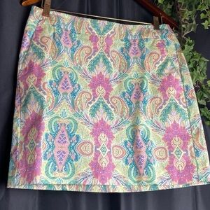 Host Pick💕🤩Ann Taylor Mini Paisley Skirt